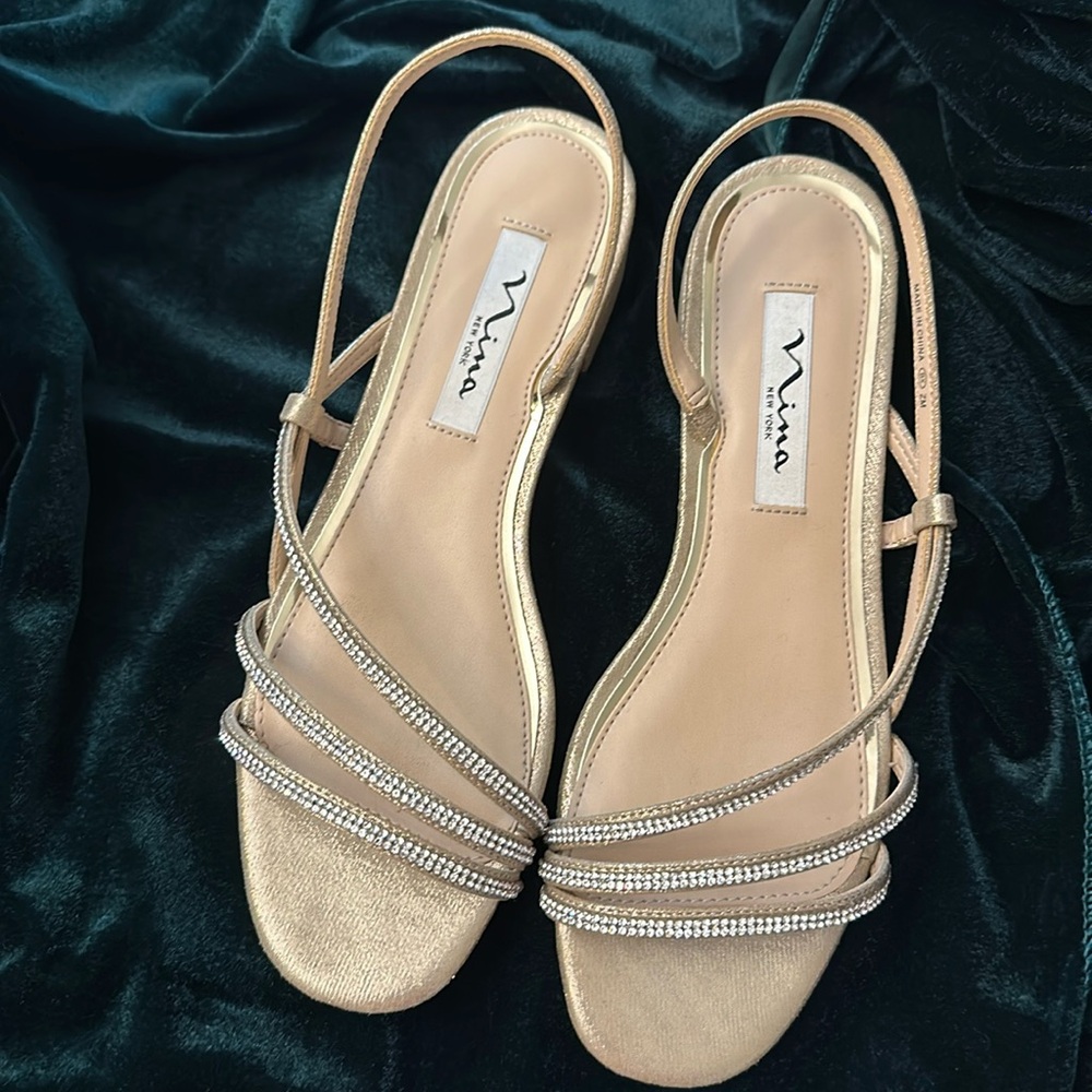 Nina sling back size 7.5 worn once